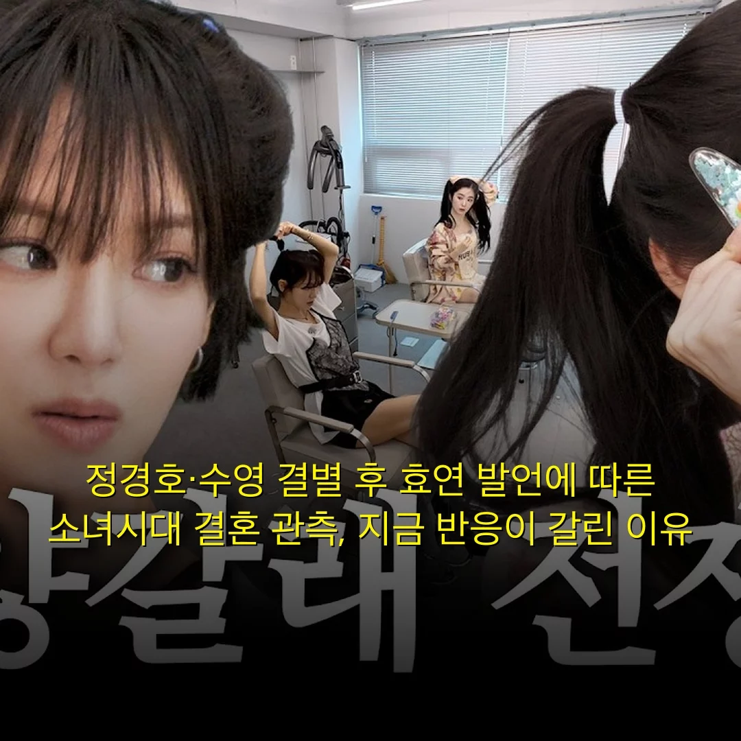 정경호·수영 결별 후 효연 발언에 따른 소녀시대 결혼 관측, 지금 반응이 갈린 이유